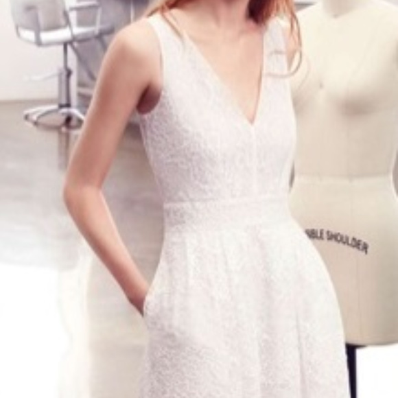 h&m lace wedding dress